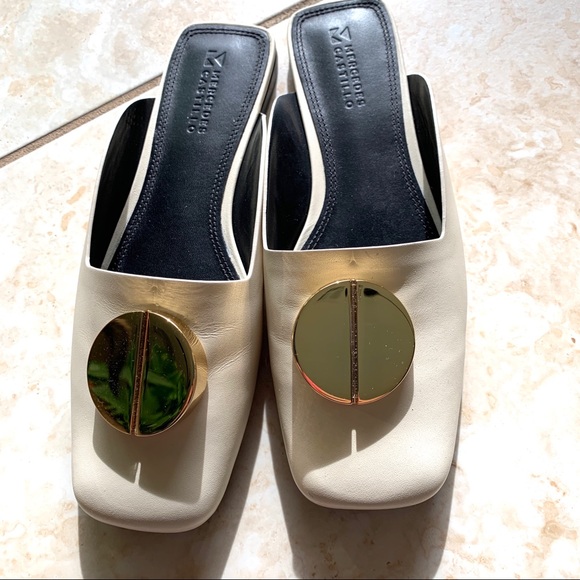 MERCEDES CASTILLO slip-on square toe loafer flats - Picture 3 of 7